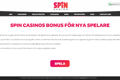 Spin Casino kampanjer